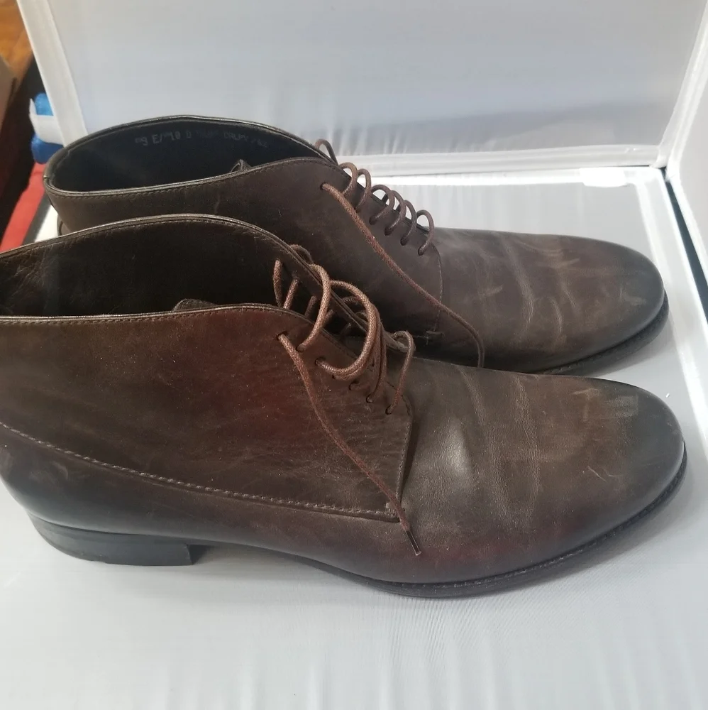 Bally lace up brown boots - Picture 4 of 6